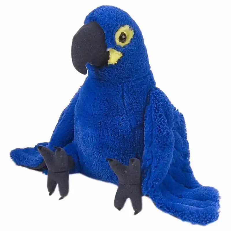 Bestseller Wild Republic papegaai knuffel - pluche - blauw - 30 cm