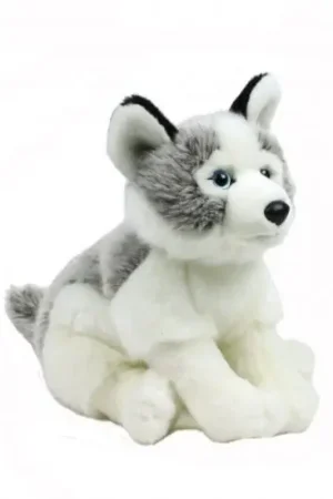 WNF husky knuffel - pluche - 38 cm - hond Merkproduct