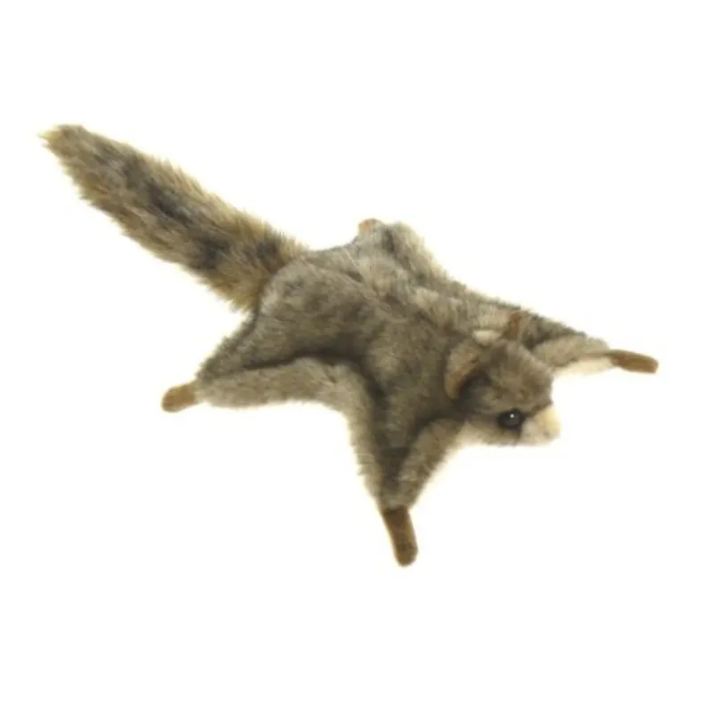 Hansa vliegende eekhoorn knuffel - pluche - 21 cm - speels design Lage Prijs
