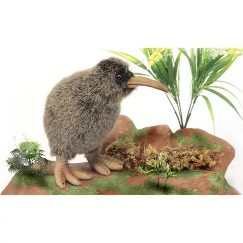 Hansa kiwi knuffel - pluche - 28 cm - zacht cadeau Must-Have