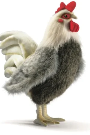 Hansa pluche haan - 30 cm - knuffel dier - boerderijdier Uitverkoop