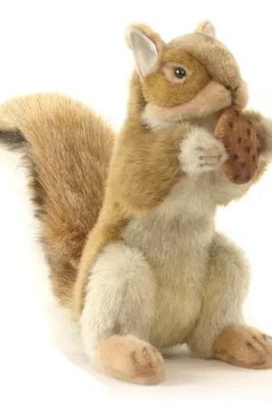 Lage Kosten Hansa eekhoorn knuffel - pluche - 22 cm - zacht dier