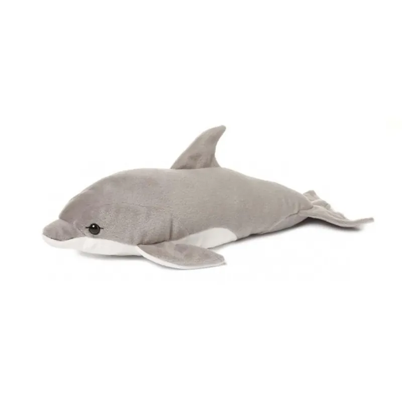 WNF pluche dolfijn - grijs - 40 cm - knuffeldier Seizoensaanbieding