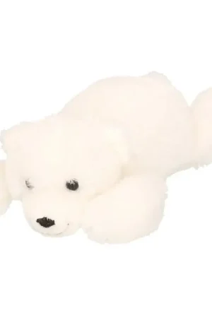 IJsbeer knuffel - pluche - 26 cm - dierenknuffel Seizoensaanbieding