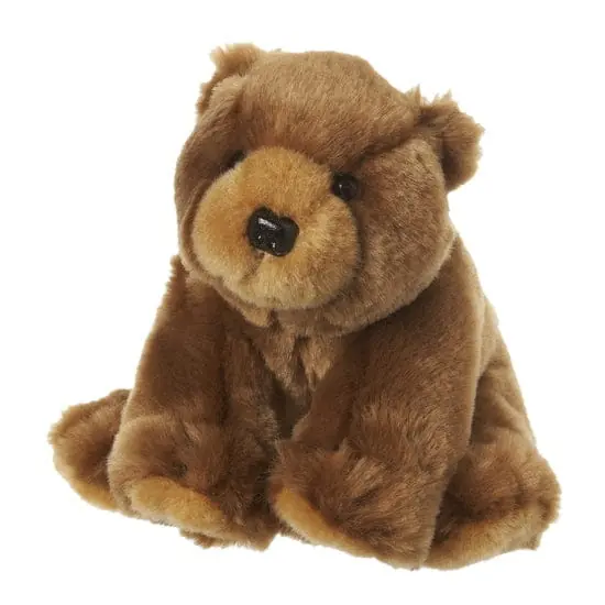 Pluche bruine beer - knuffel - 12 cm - zacht cadeau Direct Beschikbaar