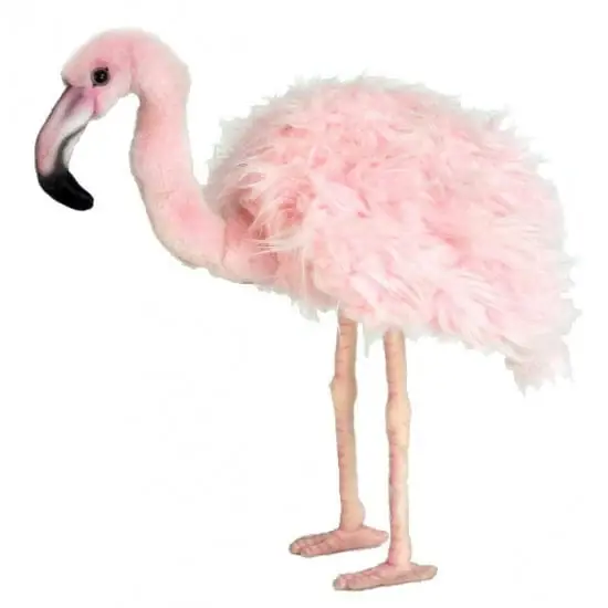 Beperkte Voorraad Hansa flamingo knuffel - pluche vogel - 38 cm - dierenknuffel