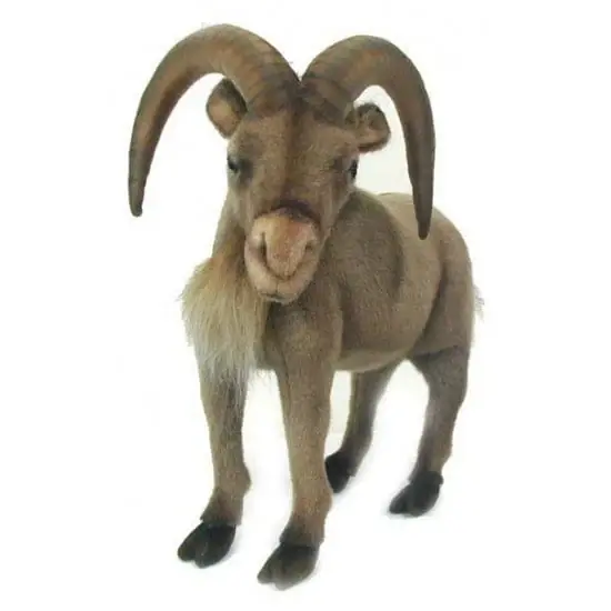 Uitverkoop Hansa geit knuffel - pluche - 40 cm - boerderij knuffel