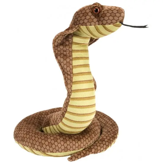 Wild Republic cobra knuffel - pluche - 30 cm - slang Koop Vandaag