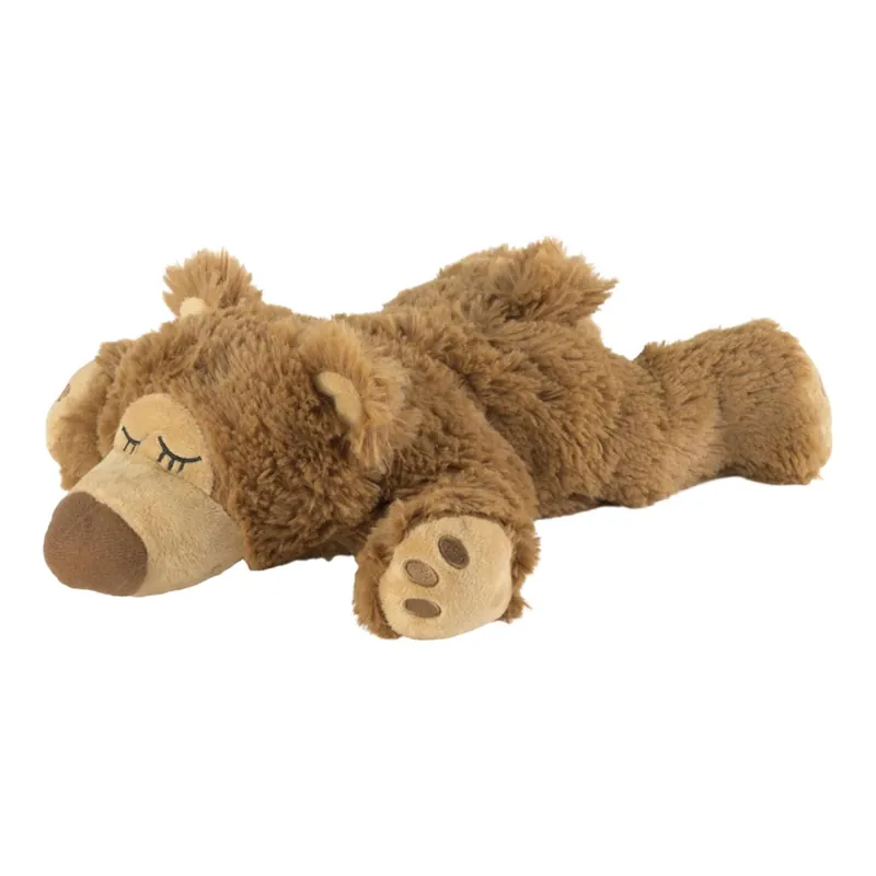Warmies beer warmteknuffel - bruin - 32 cm - magnetronknuffel Direct Verzonden