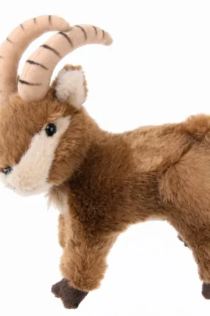 Gratis Retour Semo steenbok knuffel - pluche - bruin - 18 cm