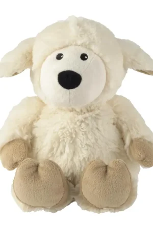 Lage Kosten Warmies schaap warmteknuffel - wit - 33 cm - magnetronknuffel