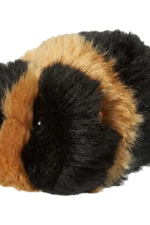Aanbieding Cavia knuffel - pluche - bruin/zwart - 13 cm - dierenknuffel