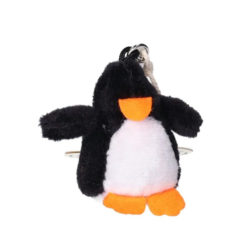 Speciale Aanbieding Nature Planet pinguïn sleutelhanger - pluche - 6 cm