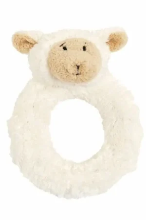 Snelle Levering Happy Horse Lammy rammelaar - pluche - 13 cm - baby - kraamcadeau