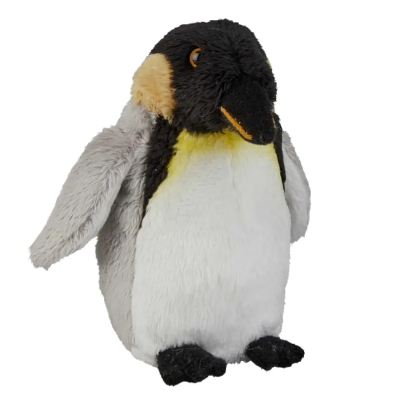 Koningspinguïn knuffel - pluche - zwart/wit - 15 cm - dierenknuffel Koop Vandaag