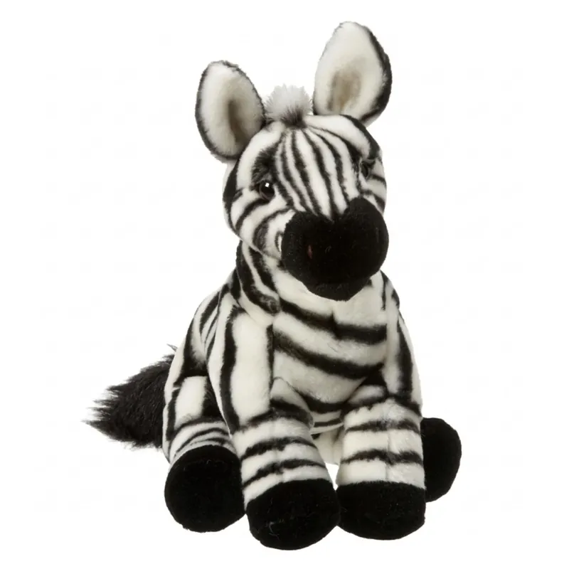 Alleen Vandaag Nature Planet zebra knuffel - pluche - 27 cm - dierenknuffel