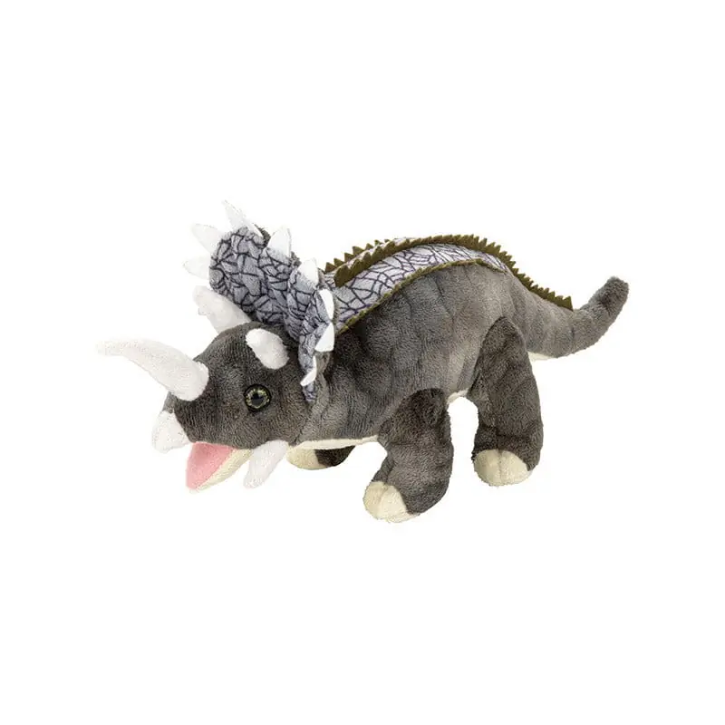 Pluche Triceratops knuffel - zacht - 28 cm - dinosaurus speelgoed Hete Deal