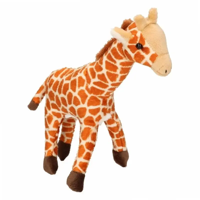 Pluche giraffe knuffel - zacht - 24 cm - dierenknuffel Gereduceerde Prijs