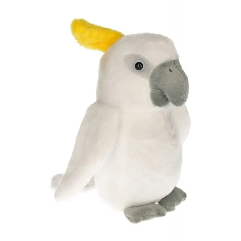 Express Levering Cornelissen kaketoe knuffel - pluche - wit - 17 cm