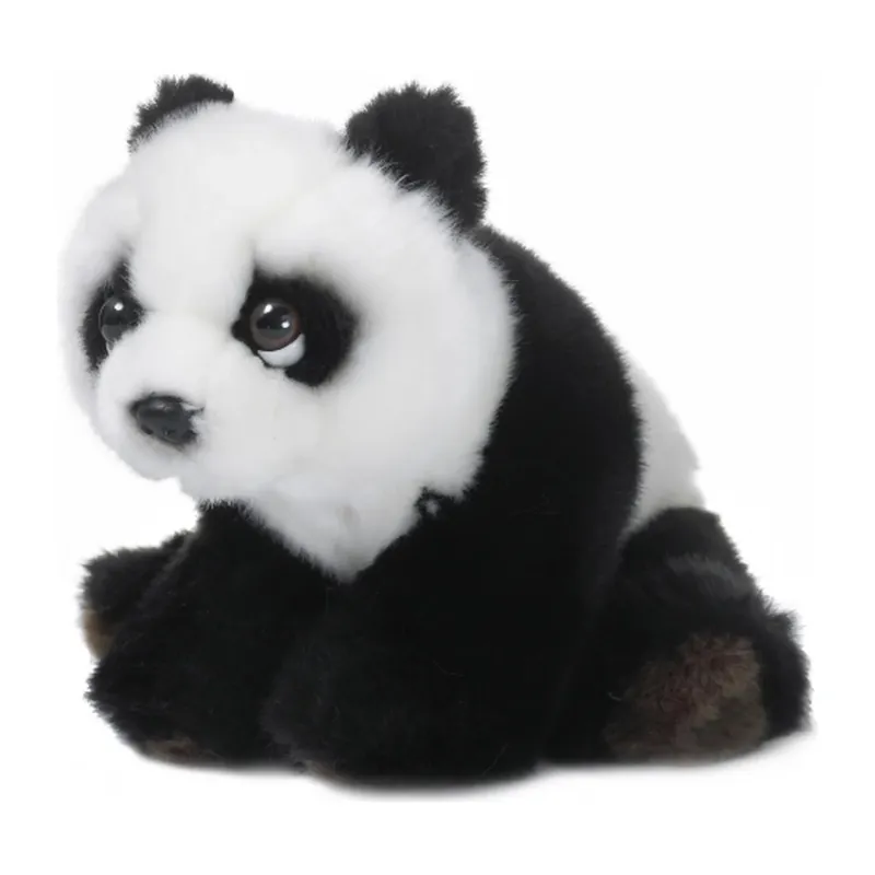 WNF pandabeer knuffel - pluche - 15 cm - panda Hoge Kwaliteit