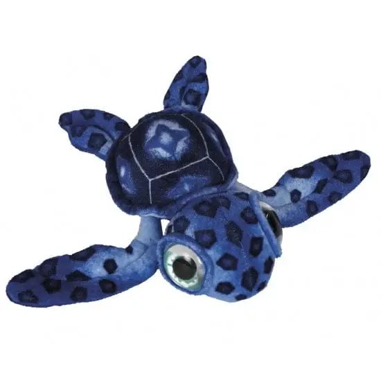 Hoge Kwaliteit Blauwe zeeschildpad knuffel - pluche - 39 cm - zeedieren