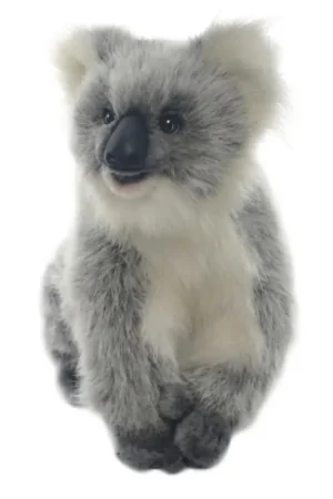 Nieuw Hansa koala knuffel - pluche - 23 cm - grijs - zacht