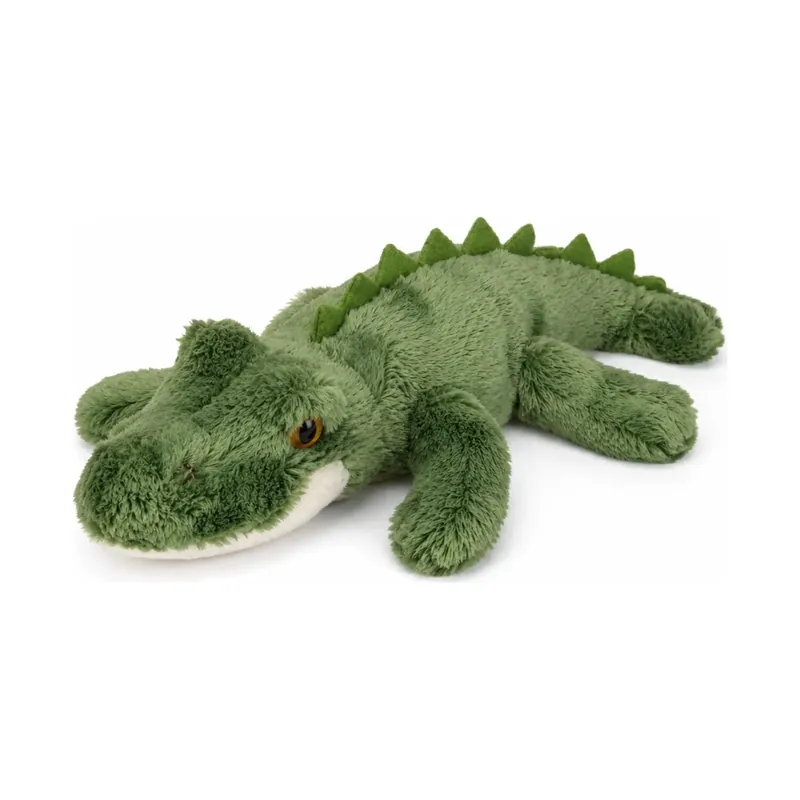 Ravensden krokodil knuffel - pluche - groen - 15 cm - dierenknuffel Express Levering