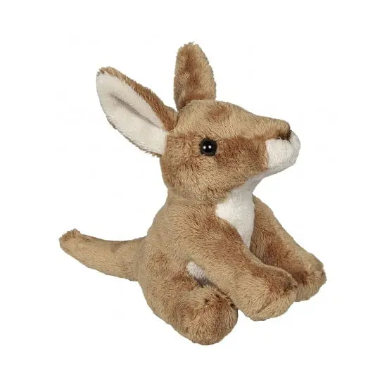 Actieprijs Ravensden kangoeroe knuffel - pluche - 15 cm - Aussie