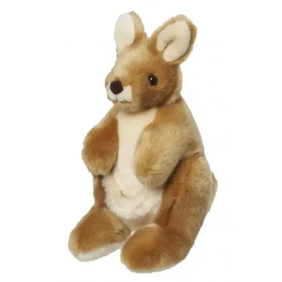 Koop Vandaag Knuffel kangoeroe - pluche - 26 cm - dierenknuffel