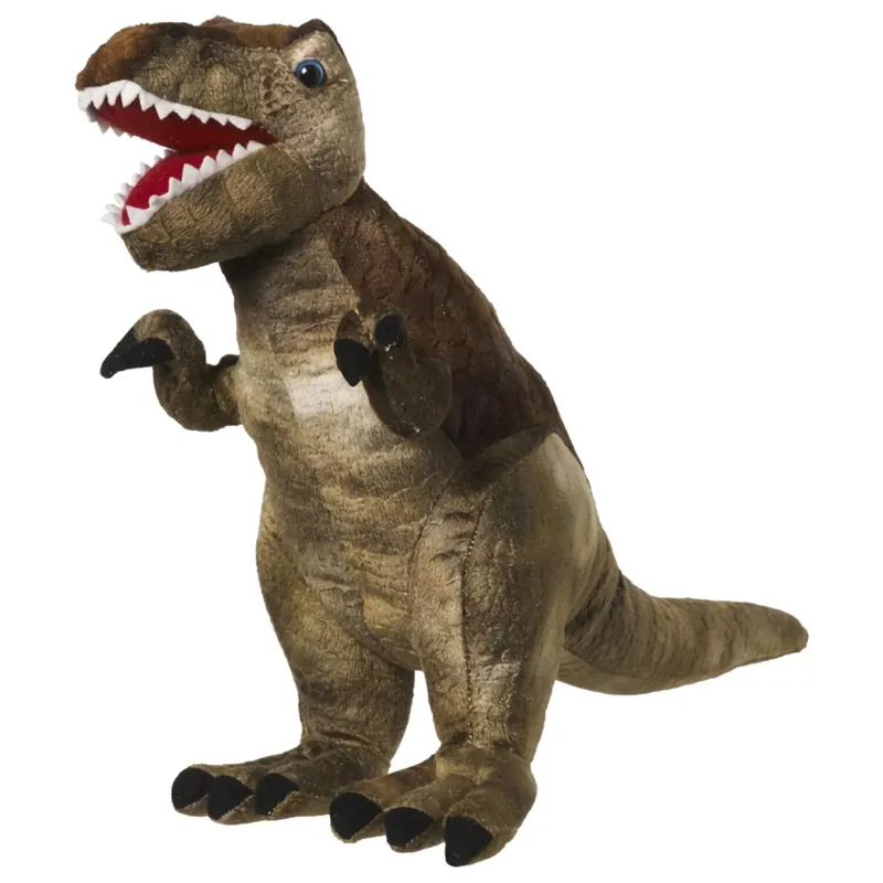 Direct Beschikbaar Nature Planet T-Rex knuffel - pluche - 48 cm - dinosaurus