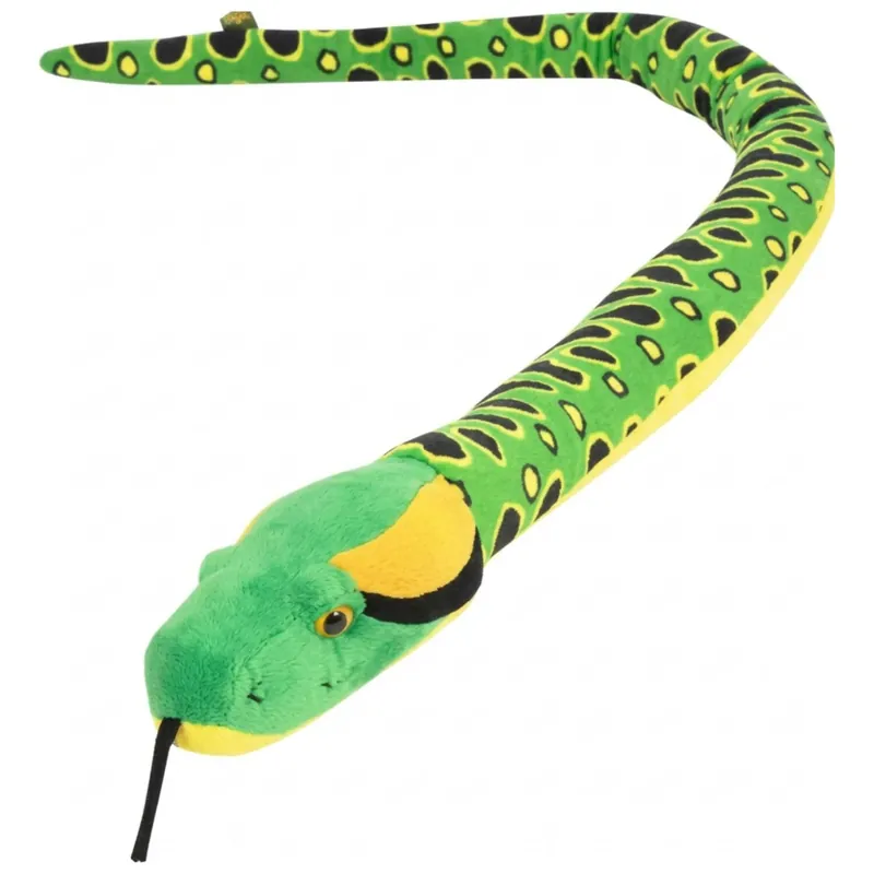 Op = Op Wild Republic anaconda knuffel - pluche - 137 cm - slang