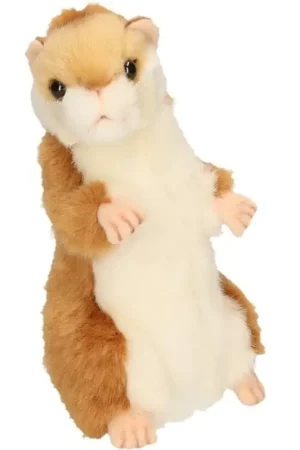 Hansa pluche hamster - pluche - 15 cm - bosdieren knuffel Betrouwbaar