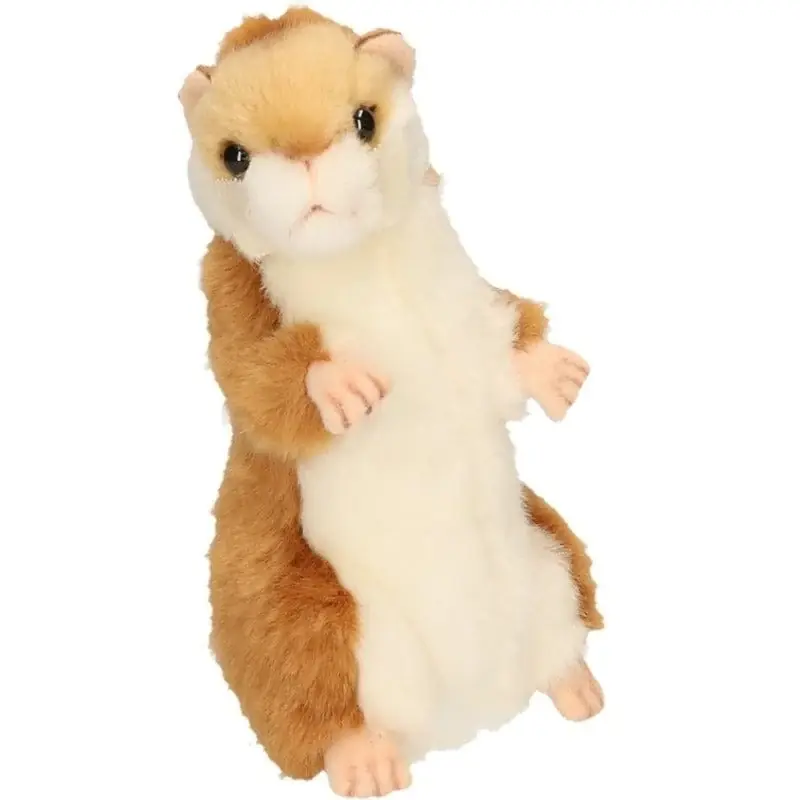 Hansa pluche hamster - pluche - 15 cm - bosdieren knuffel Betrouwbaar