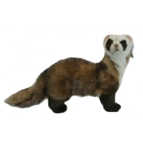 Betaalbaar Hansa fret knuffel - pluche - 35 cm - dierenknuffel