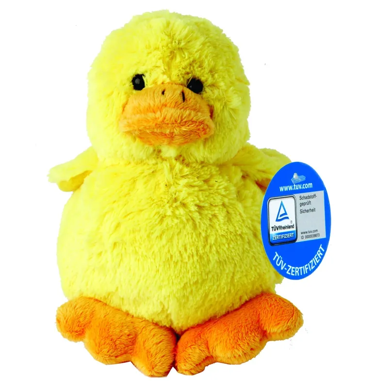 Aanbieding MBW pluche kuiken - geel - knuffel - 11 cm - Pasen