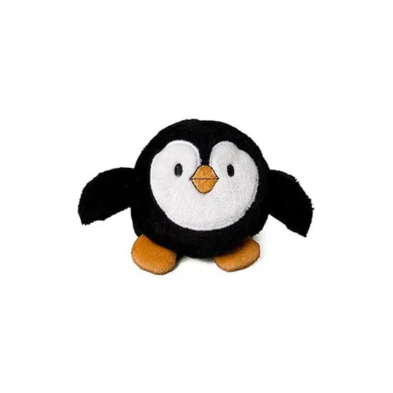 Pluche pinguïn bolletje - 7 cm - mini knuffel - pinguïn Lage Prijs