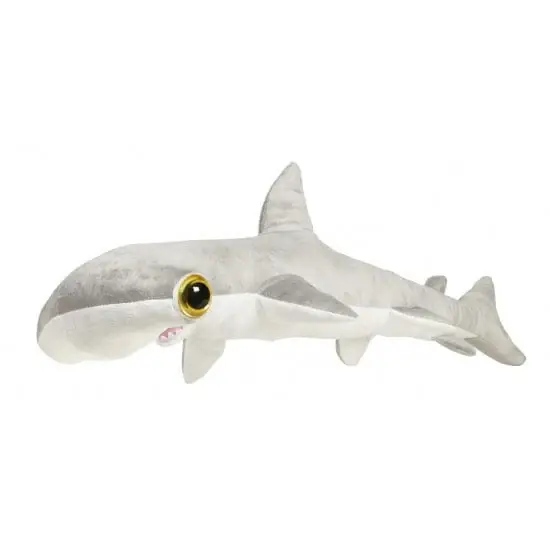 Alleen Vandaag Nature Planet hamerhaai knuffel - pluche - 110 cm - grijs