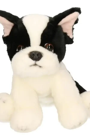 Carldick Franse bulldog knuffel - pluche - 24 cm - hond Tijdelijk Beschikbaar