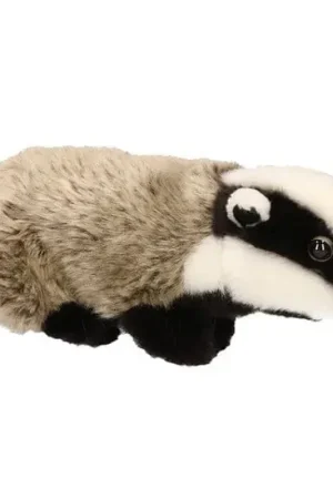 Op = Op Das knuffel - pluche - zittend - 24 cm
