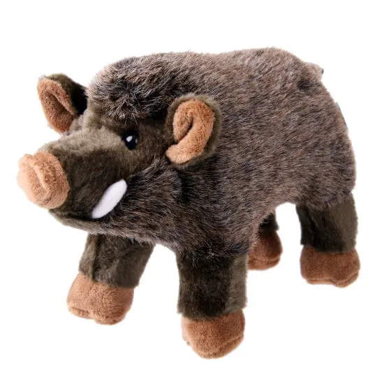 Merkproduct Pluche wild zwijn knuffel - 25 cm - knuffeldier - cadeau