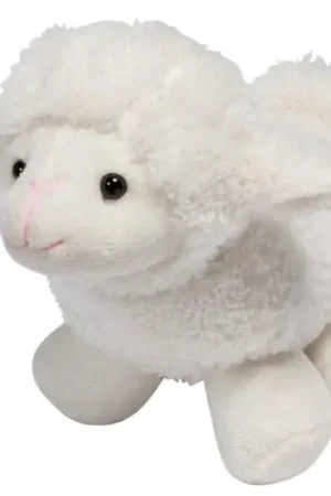 Pluche knuffel lammetje - schaap - 16 cm - zacht Direct Verzonden