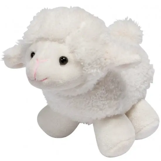 Pluche knuffel lammetje - schaap - 16 cm - zacht Direct Verzonden
