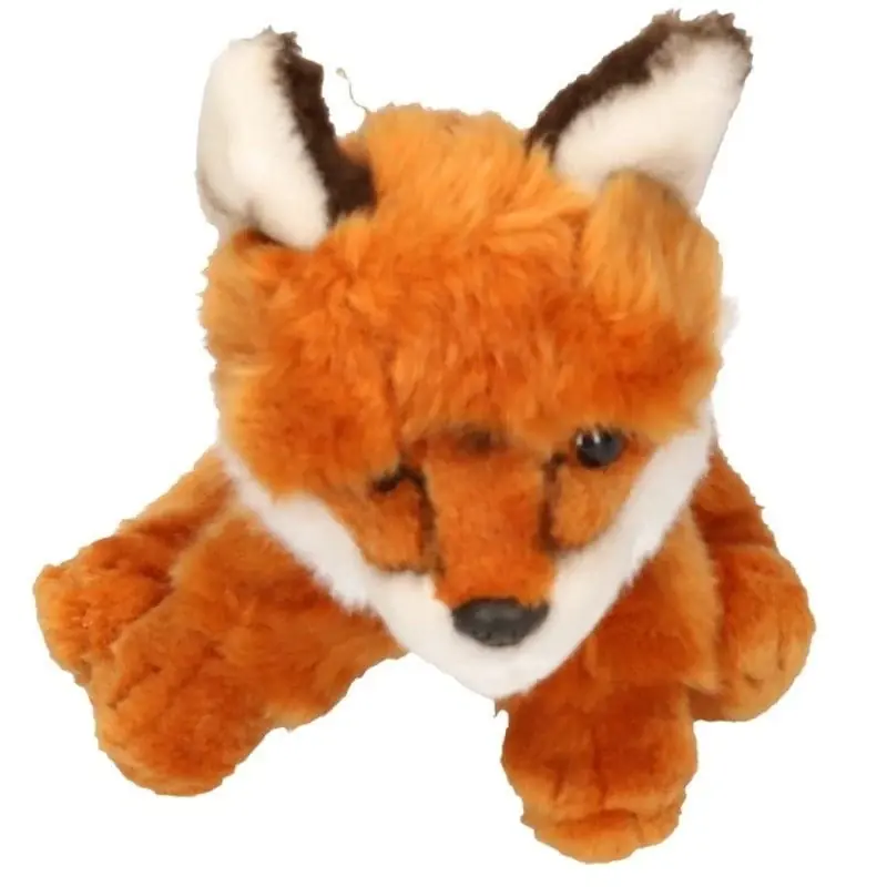 Pluche vos knuffel - zacht - 21 cm - kinderkamer cadeau Exclusieve Aanbieding