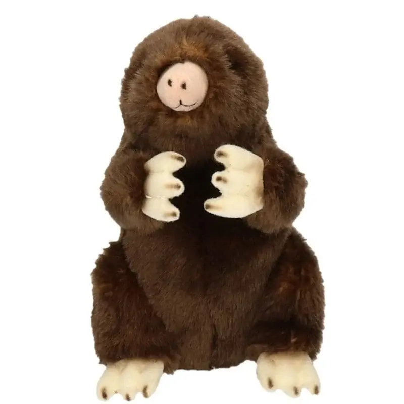 Nieuw Carl Dick mol knuffel - pluche - 21 cm - tuindier - speelgoed
