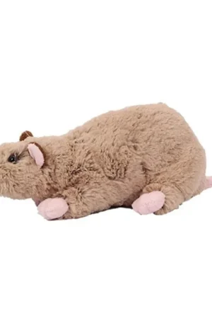 Pluche rat knuffel - bruin - 22 cm - dierenknuffel Betaalbaar