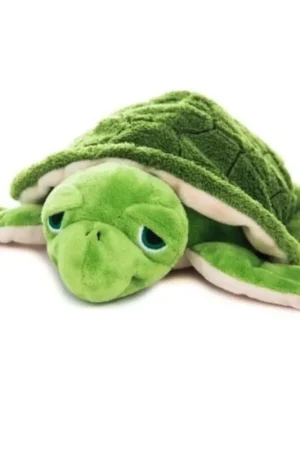 Habibi zeeschildpad knuffel - magnetron - 18 cm - warmte/koelte Premium