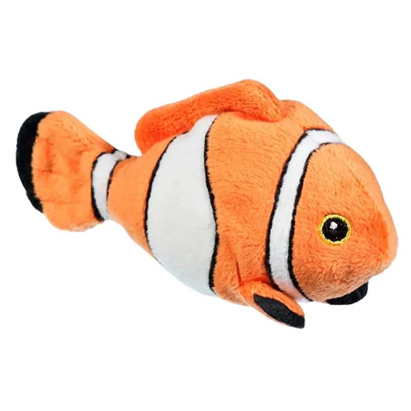 Nature Planet clownsvis knuffel - pluche - 13 cm - oranje/wit - tropische vis Bestseller