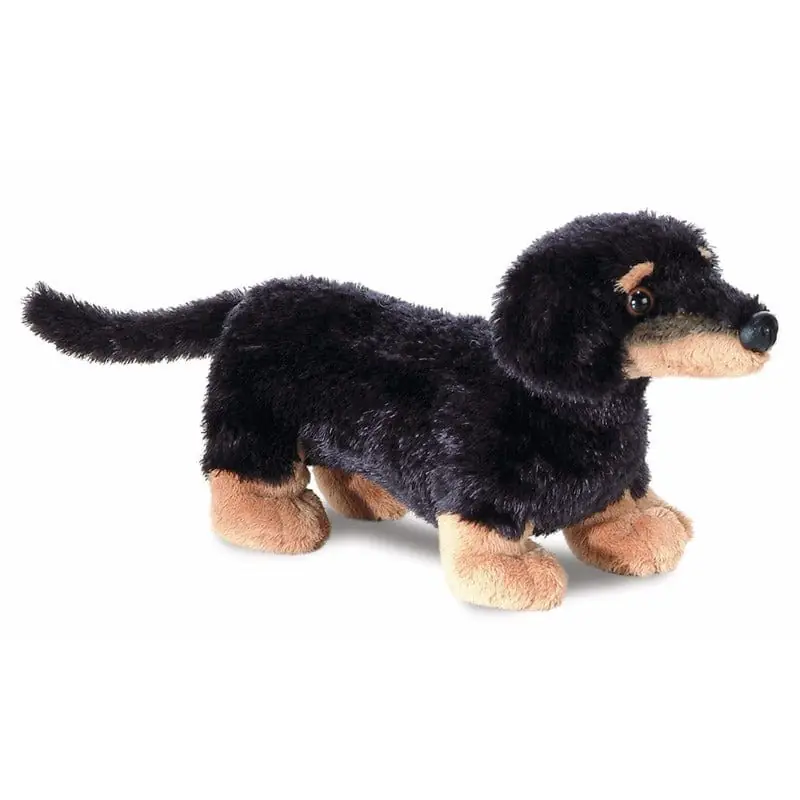 Koop Online Teckel knuffel hondje - pluche - 20 cm - hondenknuffel