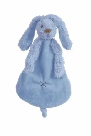 Happy Horse Richie konijntje - blauw - pluche - 25 cm Beperkte Voorraad