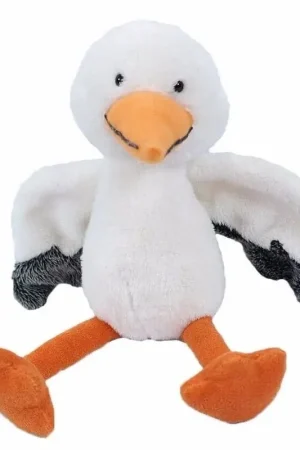 Gratis Retour Heunec pluche ooievaar knuffel - vogel - 20 cm
